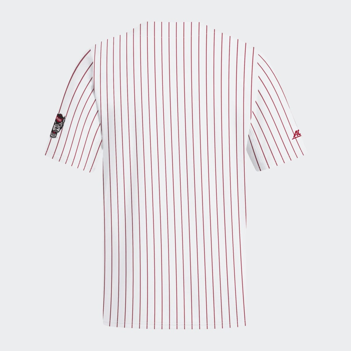 White/Red Sideline Pinstripe Baseba